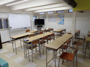 西日本ビジネス語学学院,教室